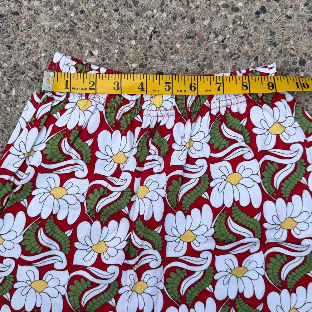 Hanna Andersson Girls Skater Skirt Size 5 100% Cotton Floral Print - Picture 5 of 8